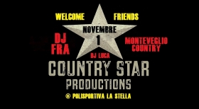 SABATO 1 NOVEMBRE - Country Star