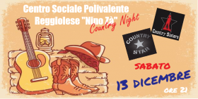 SABATO 13 DICEMBRE - Country Star