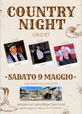 SABATO 9 MAGGIO - Country Star