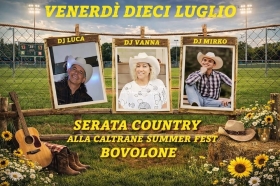 VENERDI' 10 LUGLIO - Country Star