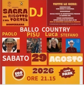 SABATO 29 AGOSTO - Country Star