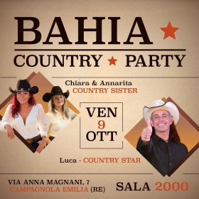 VENERDÌ 9 OTTOBRE - Country Star